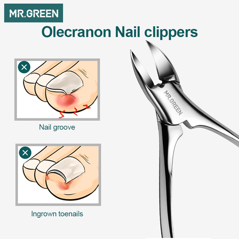 Set dụng cụ làm móng MR.GREEN chất liệu thép không gỉ chuyên nghiệp