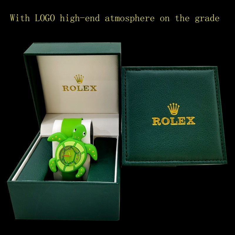 Đồ Chơi Đồng Hồ Cát Hình Rùa Xanh Lá Cây Hoạt Hình Ma Cá Mập Nhỏ Cho Bé Gái