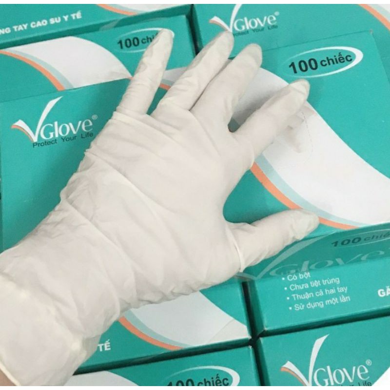 GĂNG TAY( BAO TAY) Y TẾ CÓ BỘT VGLOVE