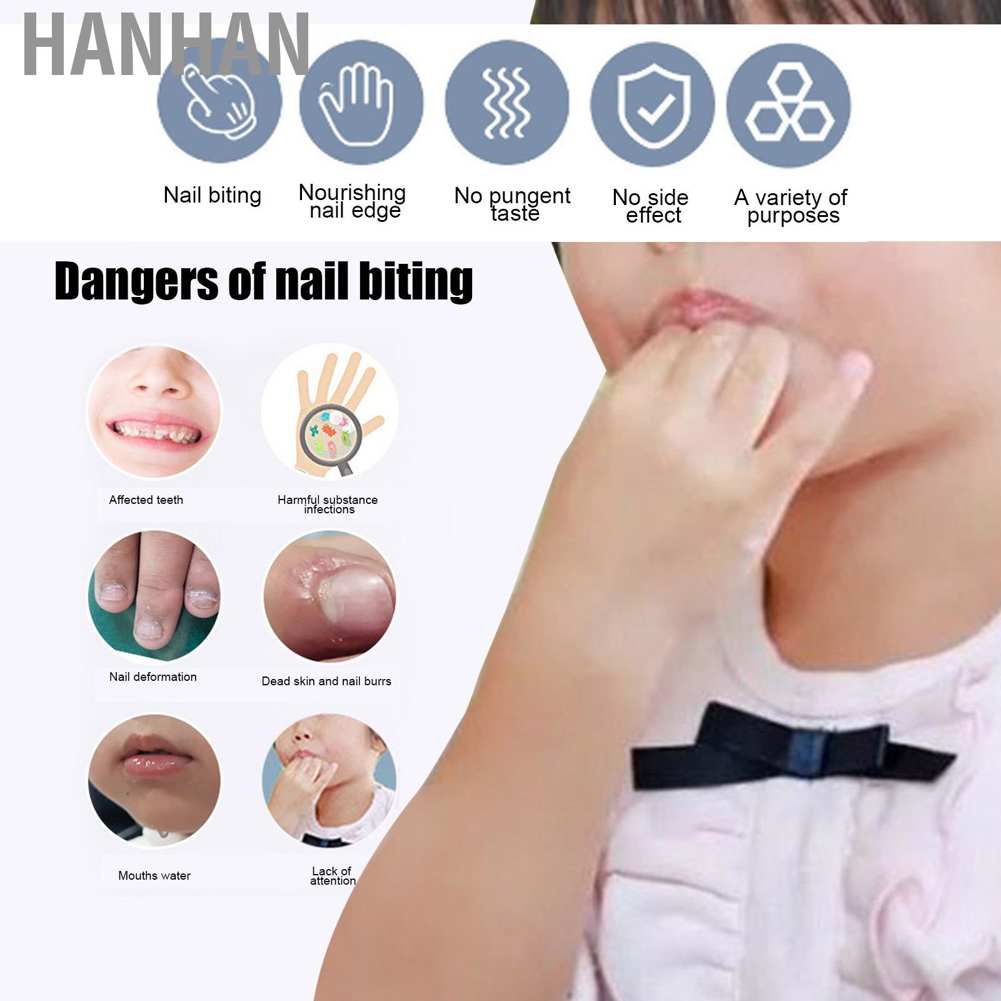 Sơn móng tay chống cắn tích hợp dưỡng đa năng dành cho bé