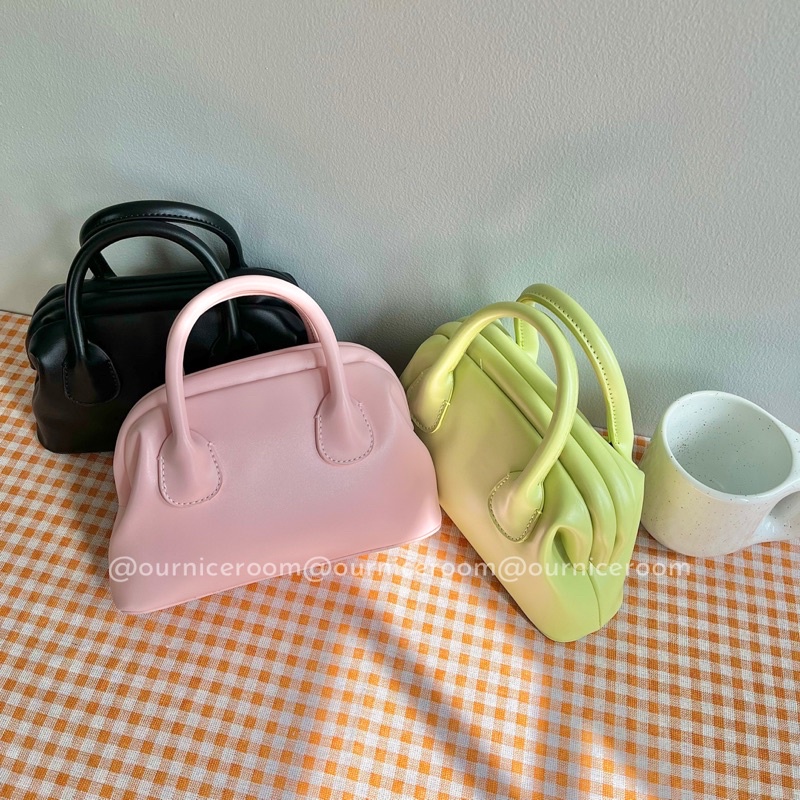 Kèm ảnh thật TÚI XÁCH NỮ HÌNH CON SÒ NẮP GẬP MÀU PASTEL PHONG CÁCH HÀN QUỐC 11072202