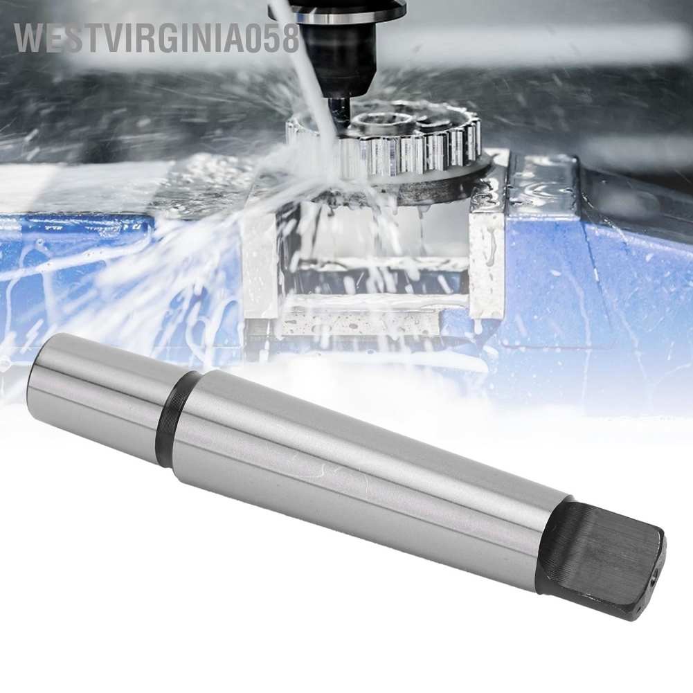 Hot Deals Máy khoan Chuck Rod Máy tiện đuôi phẳng Bộ điều hợp Phần cứng bằng thép Dụng cụ cầm tay Phụ kiện MT3 ‑ JT3 Westvirginia058 Spot Express