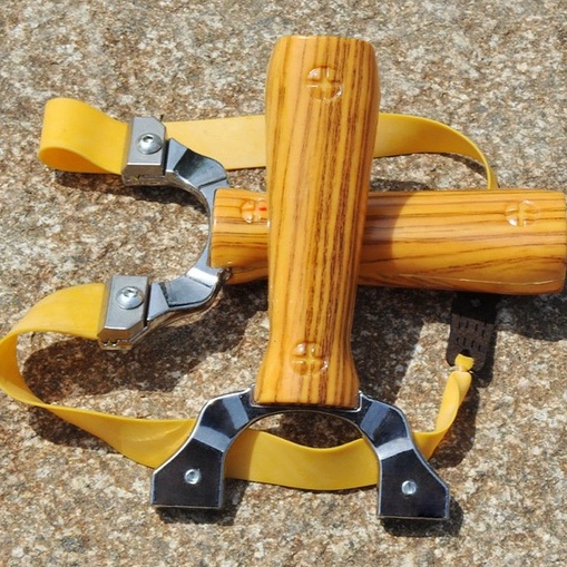 Ná Cao Su Hợp Kim Ốp Nhựa Vân Gỗ Chạc 7.7 Tặng Kèm Dây Thun Ná