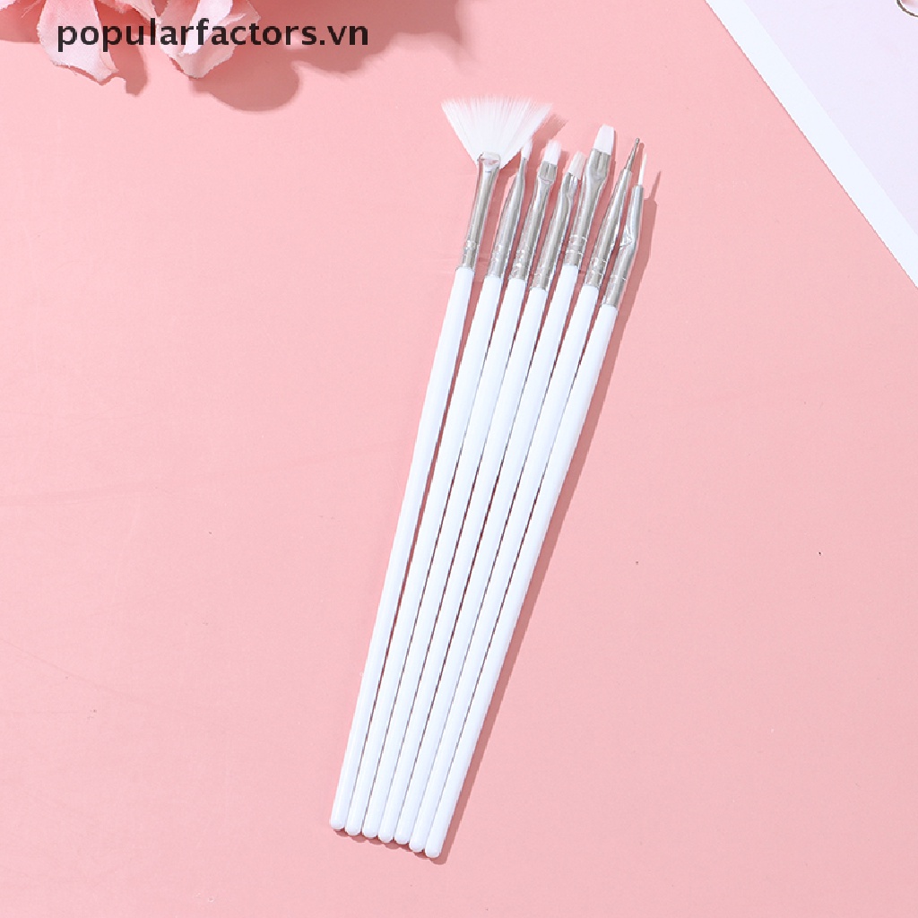 Set 15 Cọ Vẽ Trang Trí Móng Tay Nghệ Thuật Cho Salon DIY  [VN]