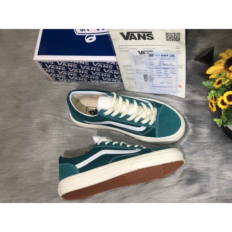 Giày vans xanh lá hàng 1:1 chất lượng