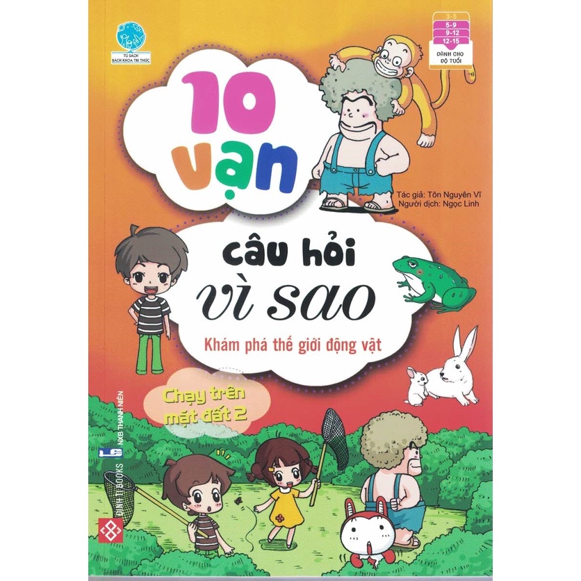 Sách - Tủ Sách Bách Khoa Tri Thức 10 Vạn Câu Hỏi Vì Sao: Động Vật - Thực Vật (Combo 5 Tập)