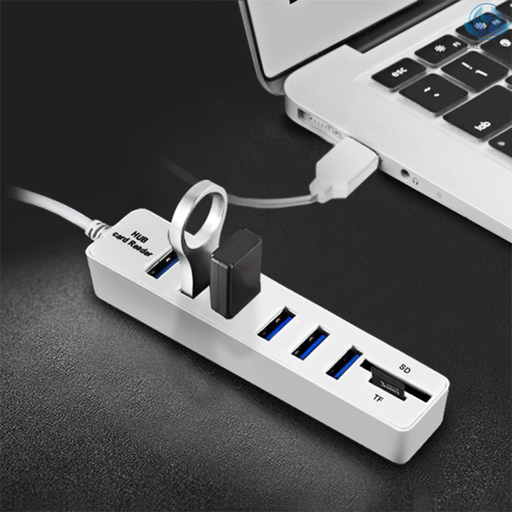 Đầu Đọc Thẻ Nhớ Jdl-hsd8 Usb Hub 3 / 6 Cổng Usb 2.0 Cho Máy Tính / Laptop
