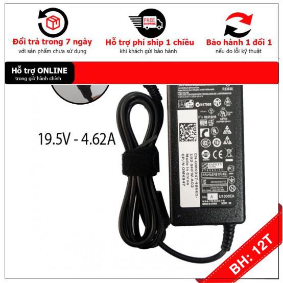 [BH12TH] Sạc cho Laptop Dell Inspiron N3010 N4010 N4110 N411z 4.62A 90W . Bảo Hành 12 Tháng + Tặng Dây Nguồn 1,5M !