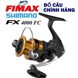 Máy Câu Cá Shimano FX 4000FC - Hàng Chính Hãng 100% - Tải Max Cá 8.5KG - Máy câu đứng giá rẻ siêu bền câu ngâm câu lure.
