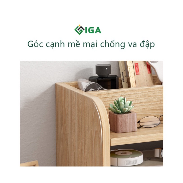 Kệ sách để bàn làm việc, bàn học phong cách Nordic - GP176.03