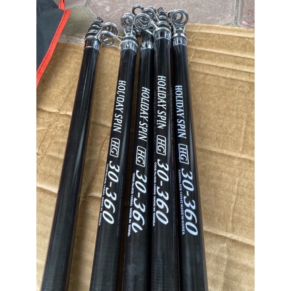 Cần câu máy Shimano Holiday spin 30  độ dài 2m7-4m5