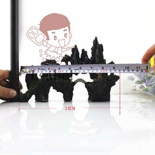 Mô Hình Hòn Non Bộ Trang Trí Bể Cá