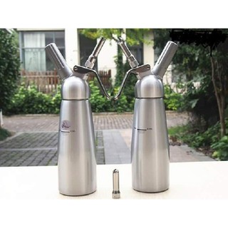 Bình xịt kem tươi 0,5L hợp kim nhôm không rỉ