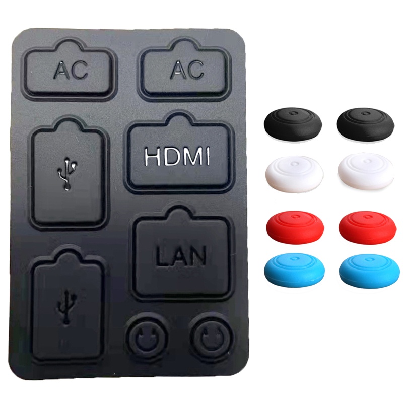 Bộ Vỏ Bọc Nút Cắm Chống Bụi Cho Tay Cầm Chơi Game Switch OLED