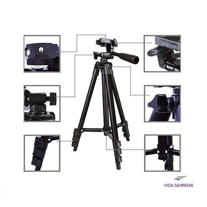 [ hàng mới ] Gậy Tripod suport 3120