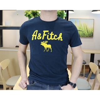 Áo thun Abercrombie A&FITCH Navy [100% cotton thêu sắc net]