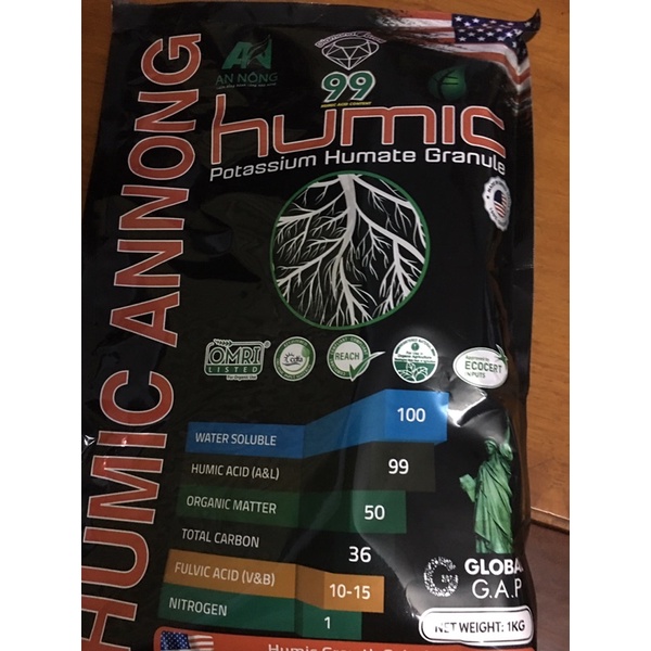 HUMIC BACA( MỸ)