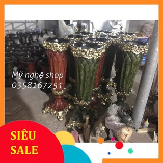 bình lá Bình hoa composite, lọ hoa 