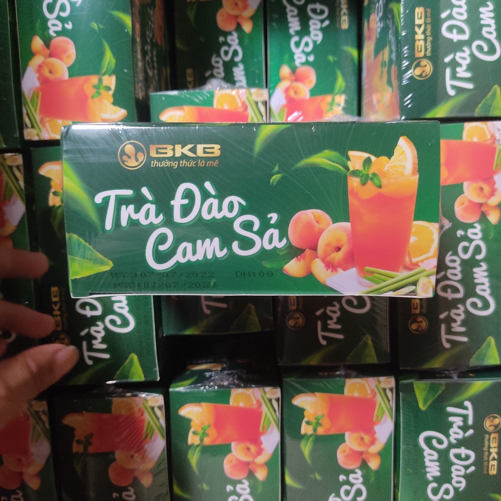 Trà đào cam sả tiện dụng BKB 275g - phương án tối ưu cho món đào cam sả