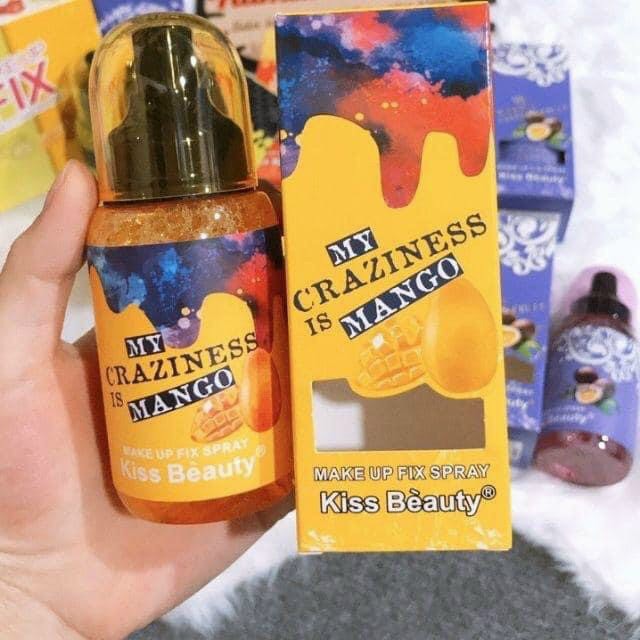 [ XẢ LỖ] Xịt Khoáng Dưỡng Ẩm Và Khoá Trang Điểm Trái Cây Kiss Beauty Fruit 110ml | BigBuy360 - bigbuy360.vn