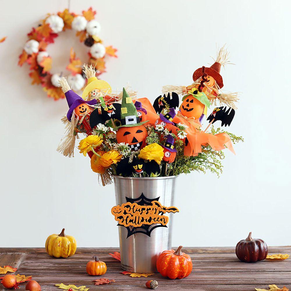 JANE Set 6 Bù Nhìn Hoạt Hình Trang Trí Halloween