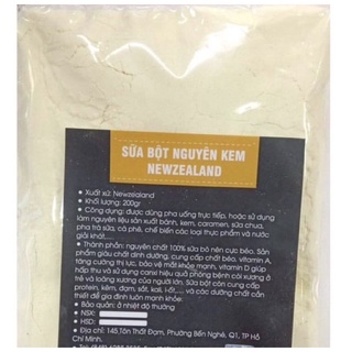 Sữa bột nguyên kem Newzealand 100gr (gói nhỏ)
