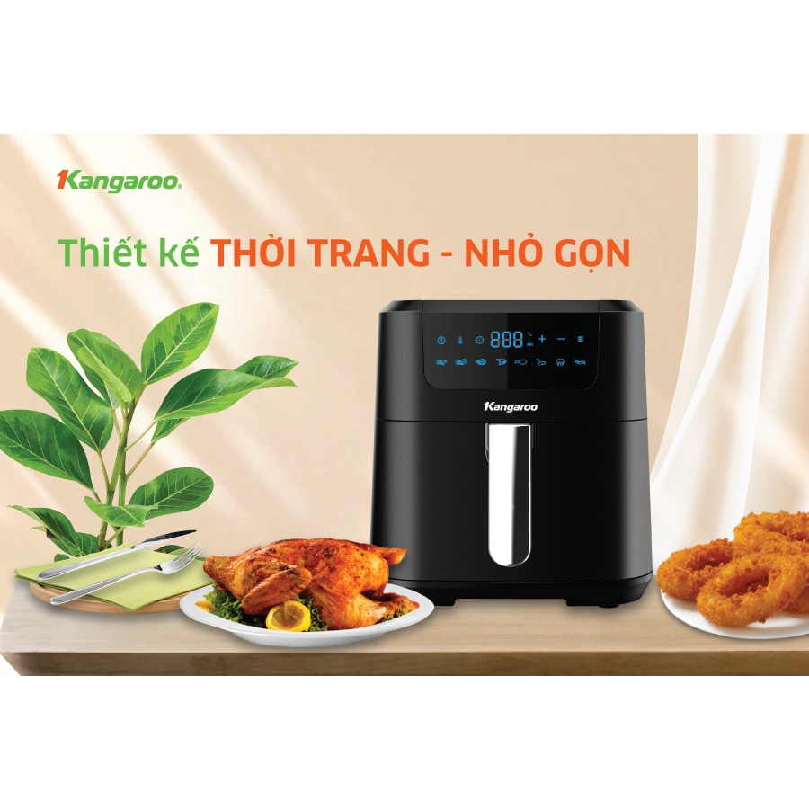 Nồi chiên không dầu điện tử 5L Kangaroo KG5AF1A