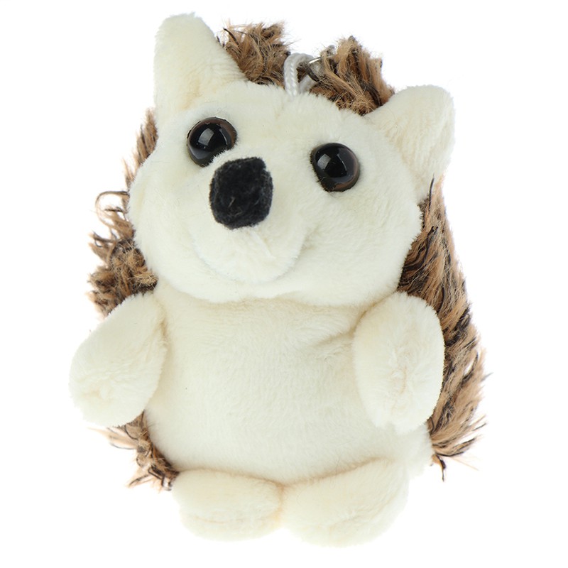 [superhomestore]1PCS Cute Plush Hedgehog 7CM Small Pendant Mini Soft Stuffed Animal Toy