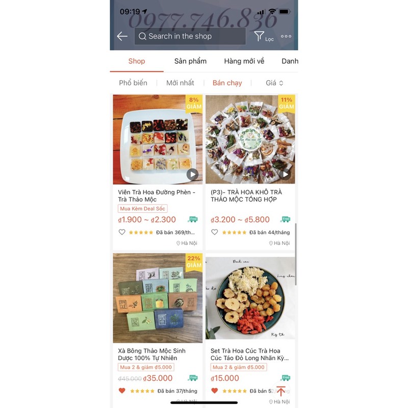 [RẺ HƠN MUA LẺ] 16 Vị Trà Hoa Khô TRÀ HOA KHÔ THẢO MỘC