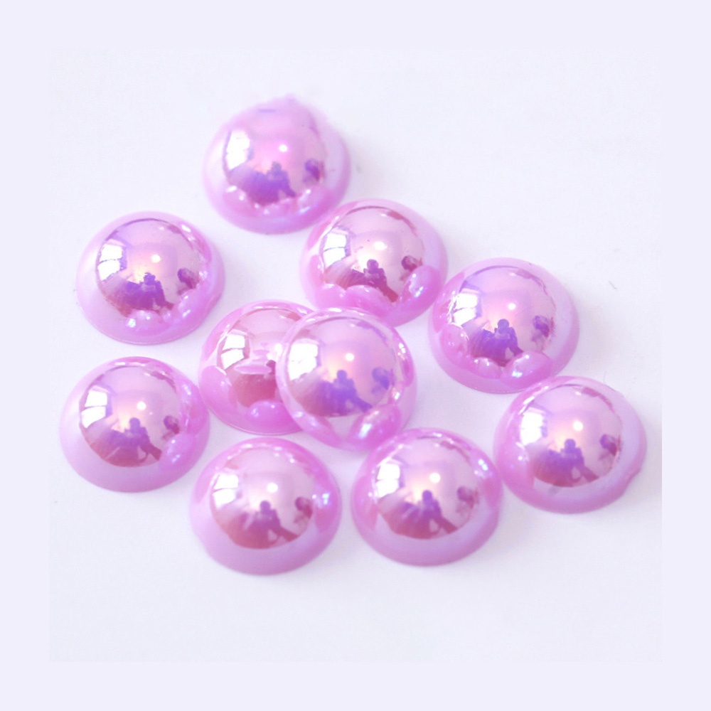 Hạt ngọc trai giả St.kunkka hình bán tròn bằng ABS nhiều màu sắc làm trang sức thủ công kích thước 2 - 14mm