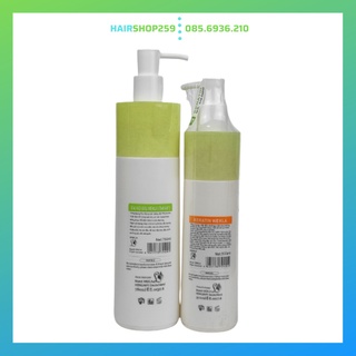 Cặp Dầu Gội Xả ủ keratin Siêu Phục Hồi Wekla 780ML+500ml
