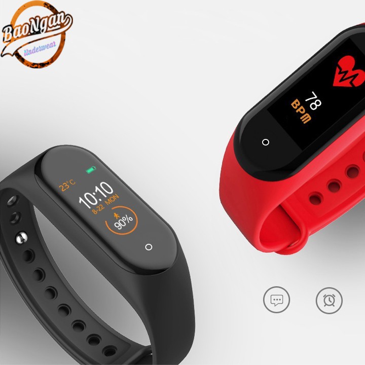 Đồng hồ thông minh đeo tay M6 chống nước IP68 hỗ trợ gọi Bluetooth/ nghe nhạc/ hỗ trợ sức khỏe/ đếm số bước chân