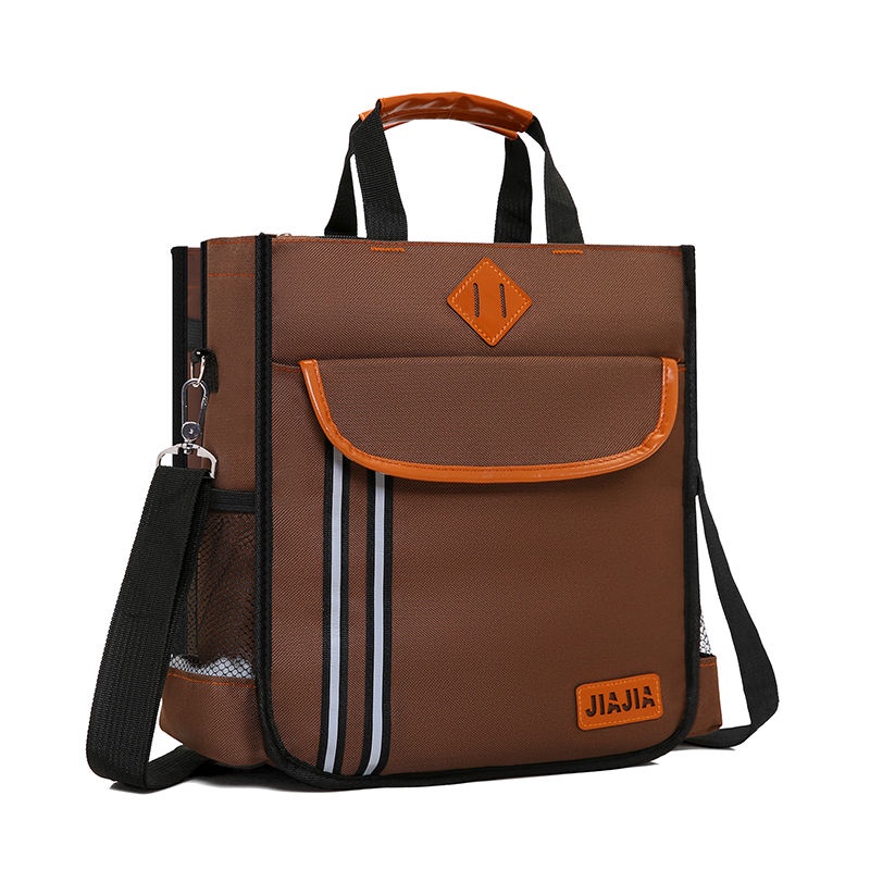 Túi Đeo Vai Đi Học Vải Canvas Cỡ Lớn Thiết Kế Dễ Thương Cho Bé