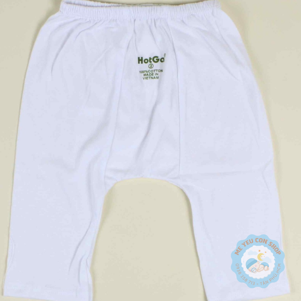 (3-9kg) SET 10 QUẦN COTTON RÃ ĐÁY TRẮNG - HOTGA (katydang)