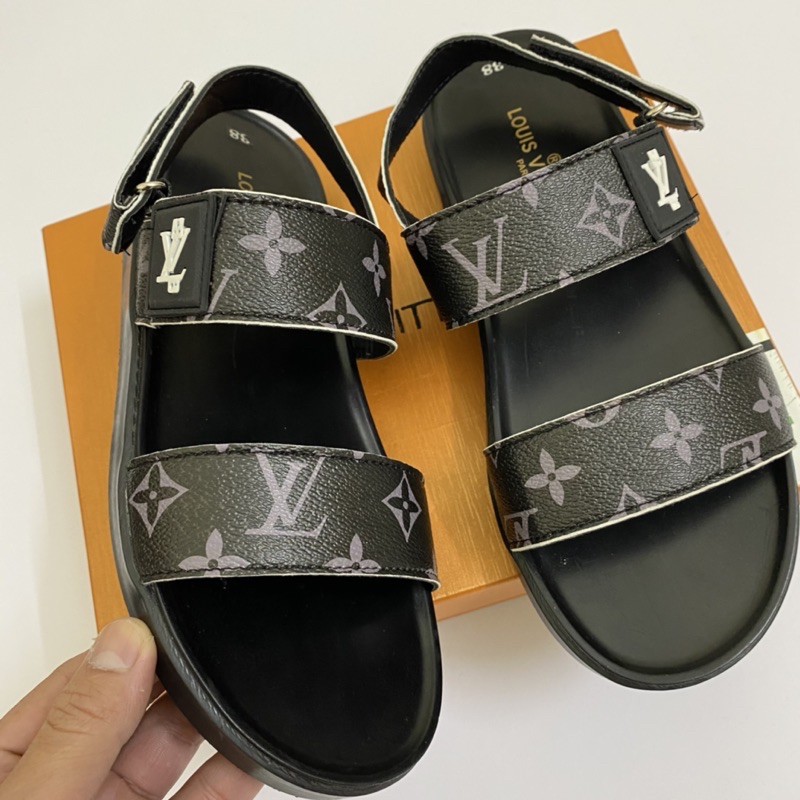 [FREE SHIP] Dép Sandal Lv, Dép Quai hậu Nam, Dép Lv Nam Fullbox.