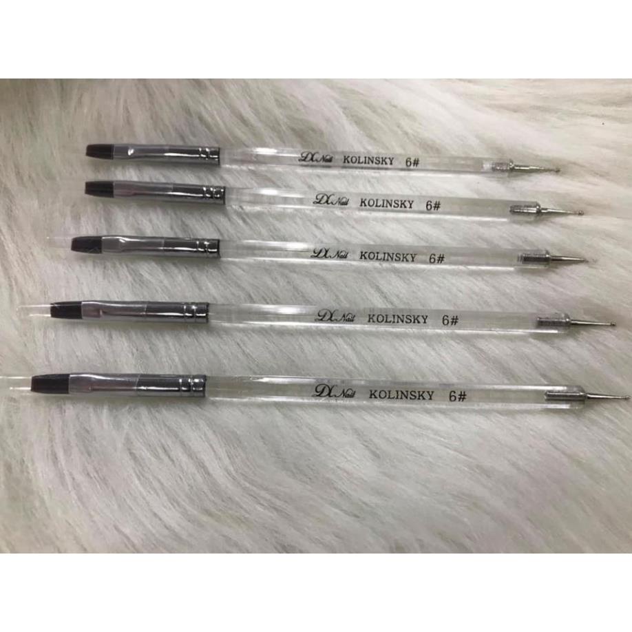 Cọ bản - Cọ đắp gel DC lông chồn chính hãng size 2 4 6