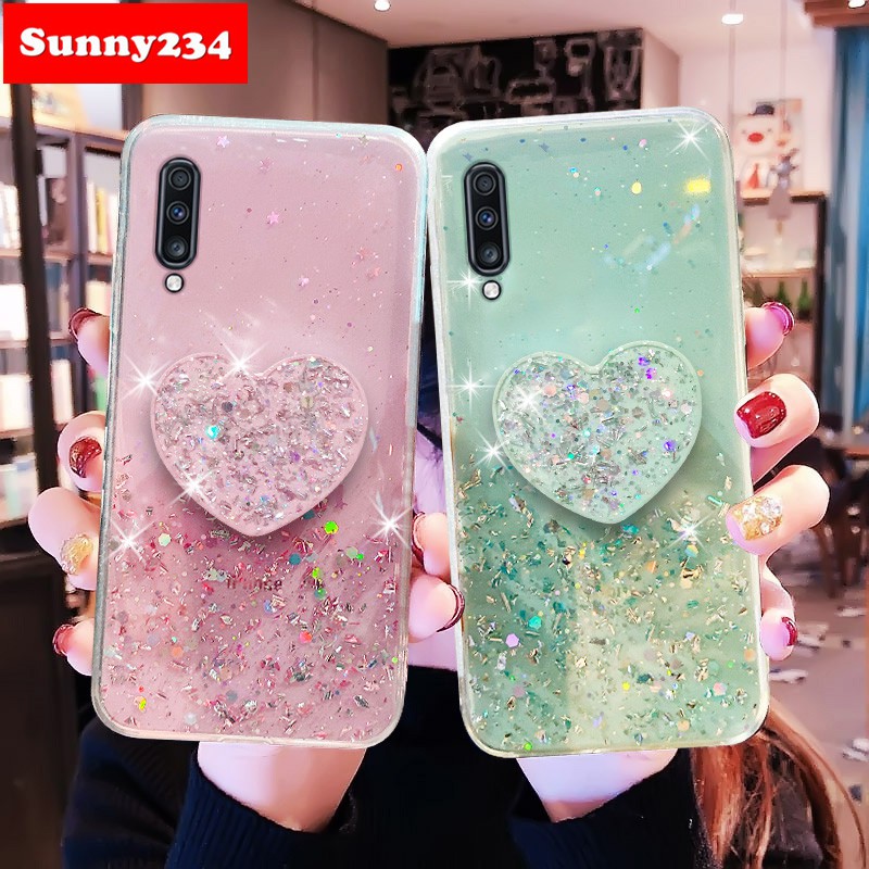 Ốp Lưng Mềm Có Nhẫn Đỡ Cao Cấp Cho Samsung S21 Plus S21 Ultra A02S M31S S20 Fe A12 A52 A72 Note 20 Ultra