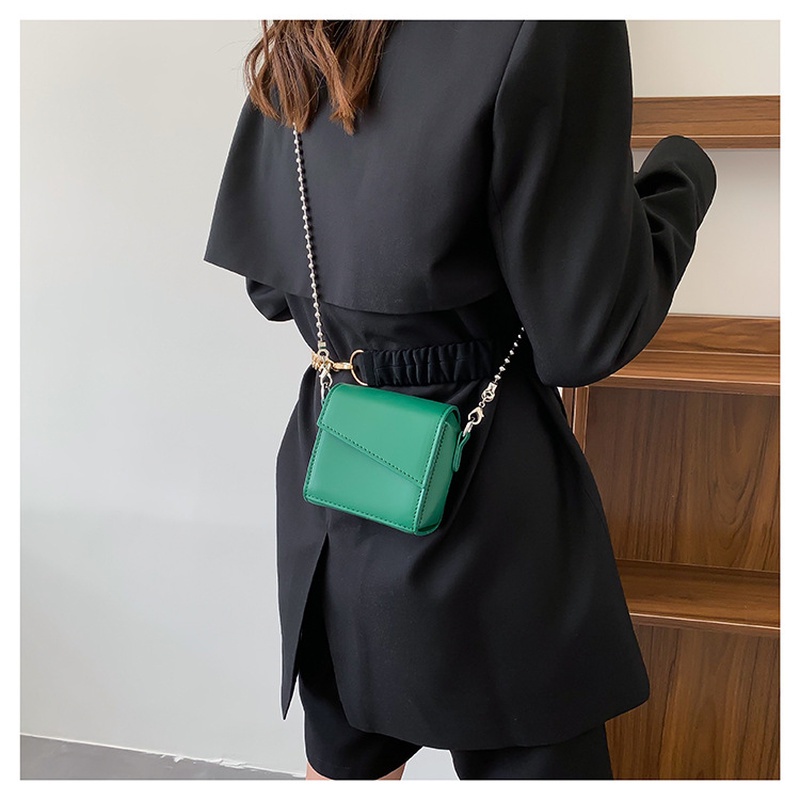 Túi Đeo Chéo Mini Phối Dây Xích Thời Trang Mùa Hè 2022 Gylb1385