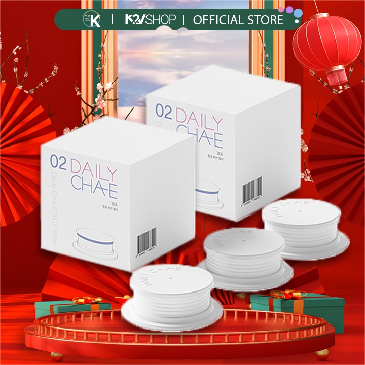 Bộ 3 Lõi Lọc Đầu Vòi Sen Kháng Khuẩn Daily Cha-E AFC Filter