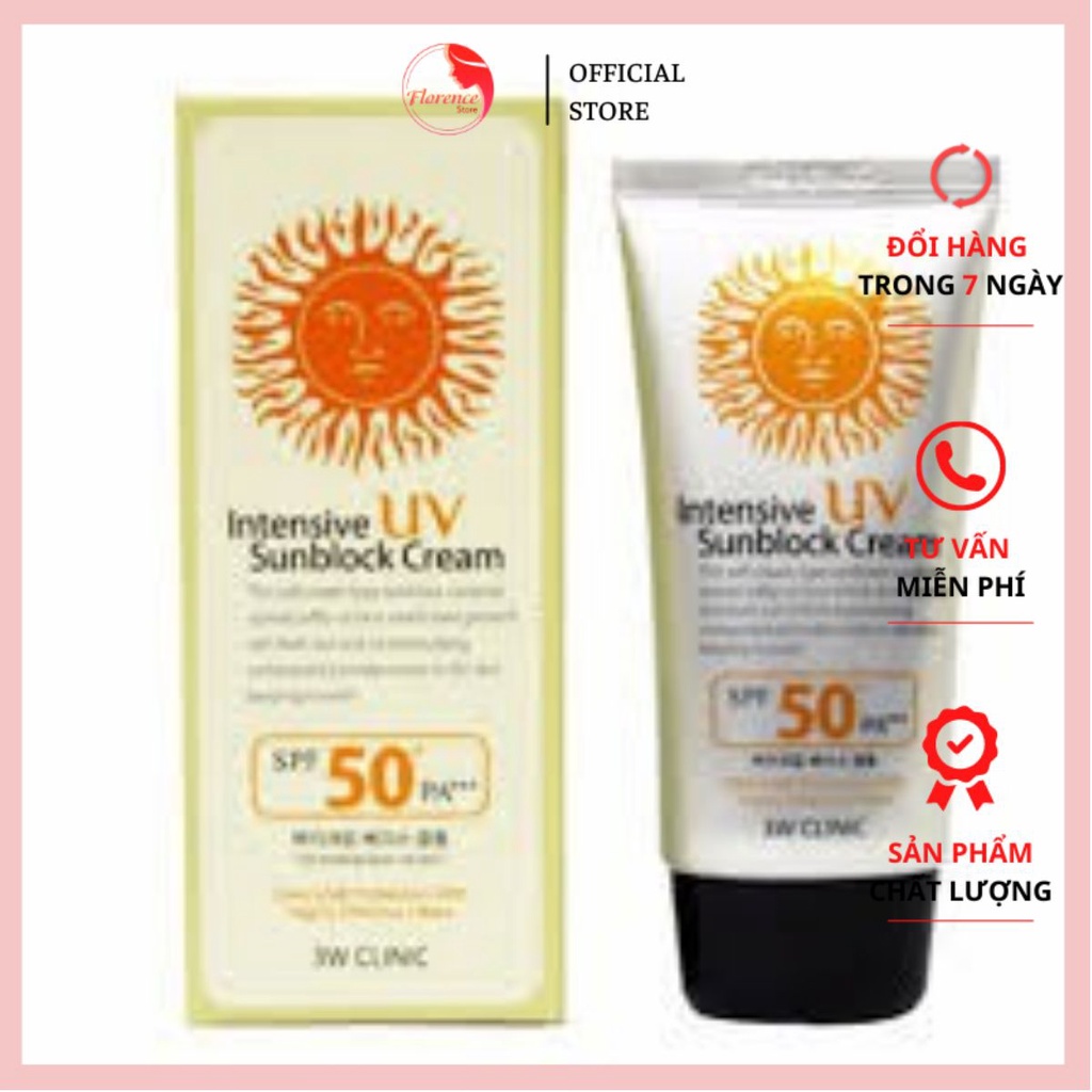 KEM CHỐNG NẮNG 3W CLINIC SPF 50 PA+++ [HOT]