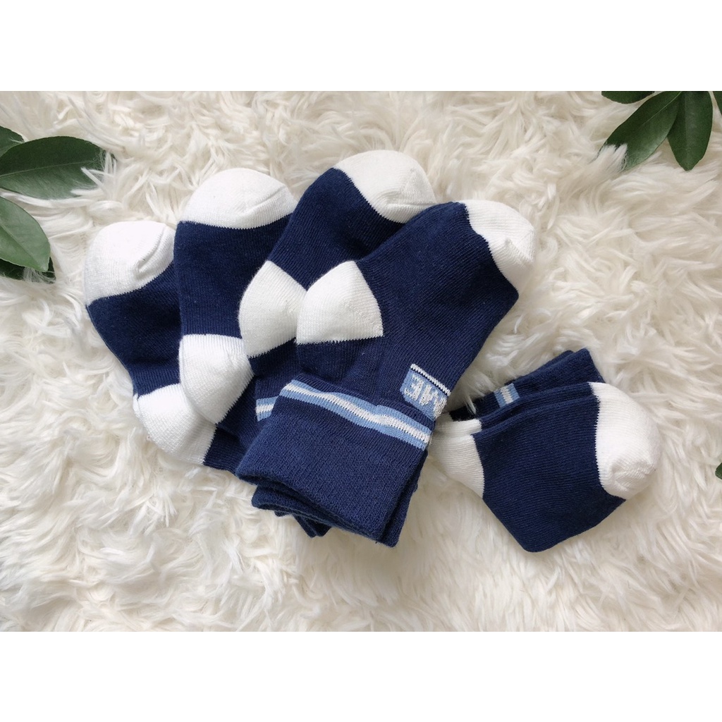 10 đôi Tất vớ trẻ em cổ dài cotton 01-03 tuổi