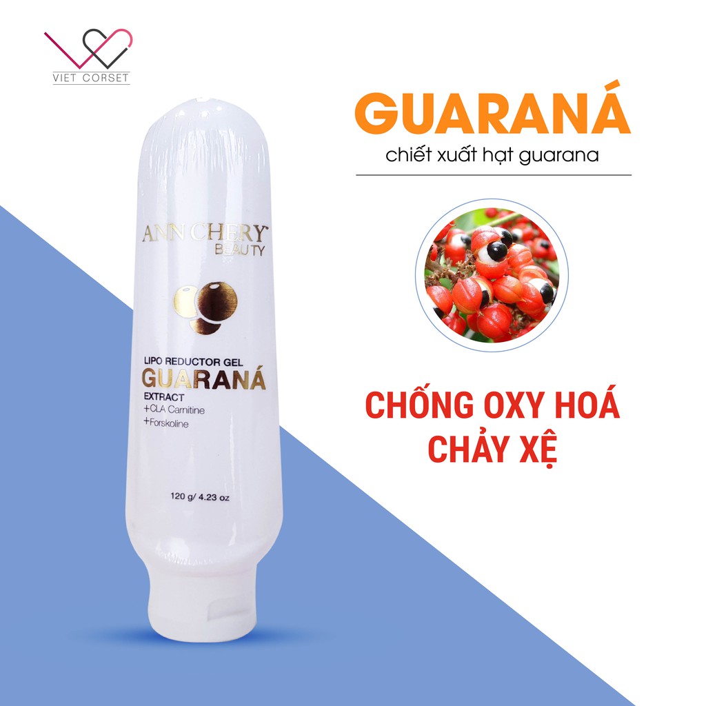 Kem Tan Mỡ Ann Chery Guarana (Kem Mát) Hàng Chính Hãng Nhập Mỹ 100%