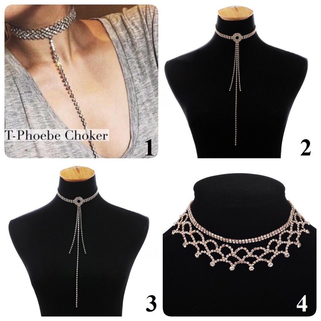 Vòng cổ choker đá - chocker đá