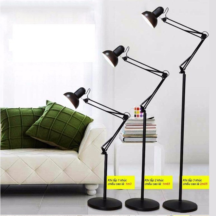 ĐÈN CÂY ĐỨNG PIXAR 2 MÉT - Bóng LED CHỐNG CẬN CHÍNH HÃNG