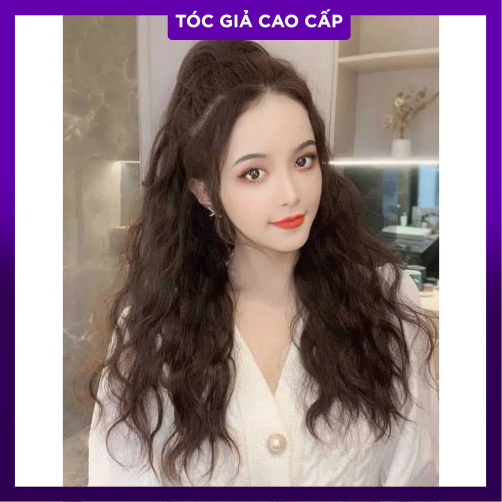 tóc giả ngoặm xù sóng n42 xinh