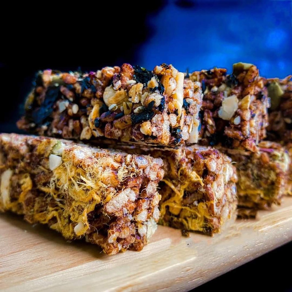 Thanh Gạo Lứt Chà Bông  Cơm Lứt Ngũ Cốc Chà Bông, Gạo Lứt Rong Biển  Vị Thơm, Ngon Hộp 12 | BigBuy360 - bigbuy360.vn