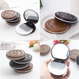 Gương trang điểm hình tròn kiểu dáng nhỏ xinh độc đáo