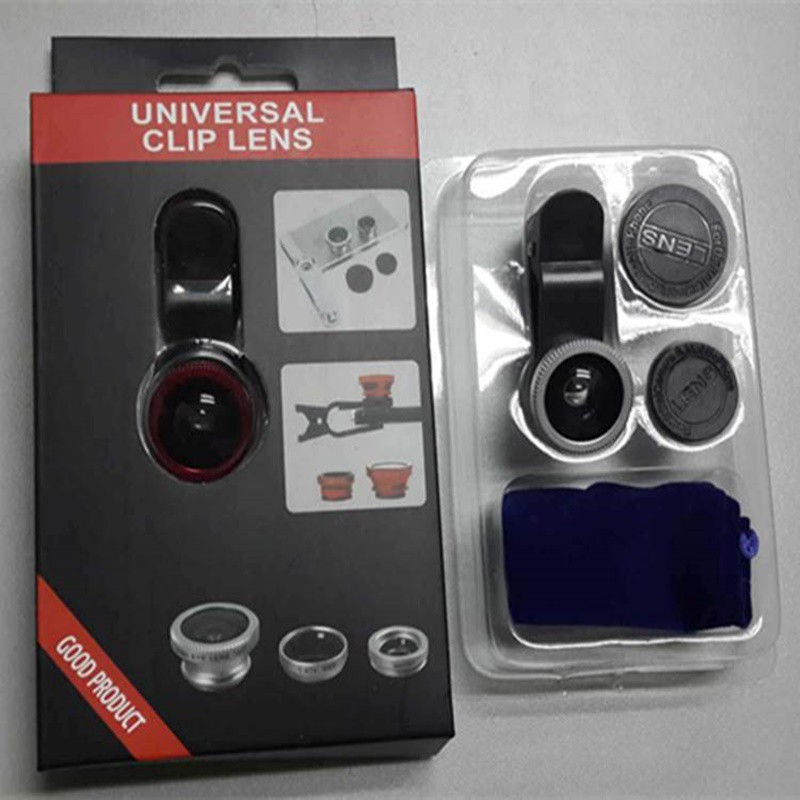 Bộ 2 lens cho điện thoại, ipad hay máy tính bảng ama37