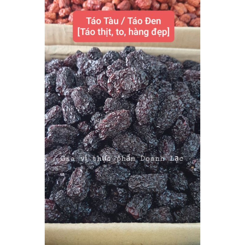 Táo Đen / Táo Tàu dày thịt, dẻo mềm.