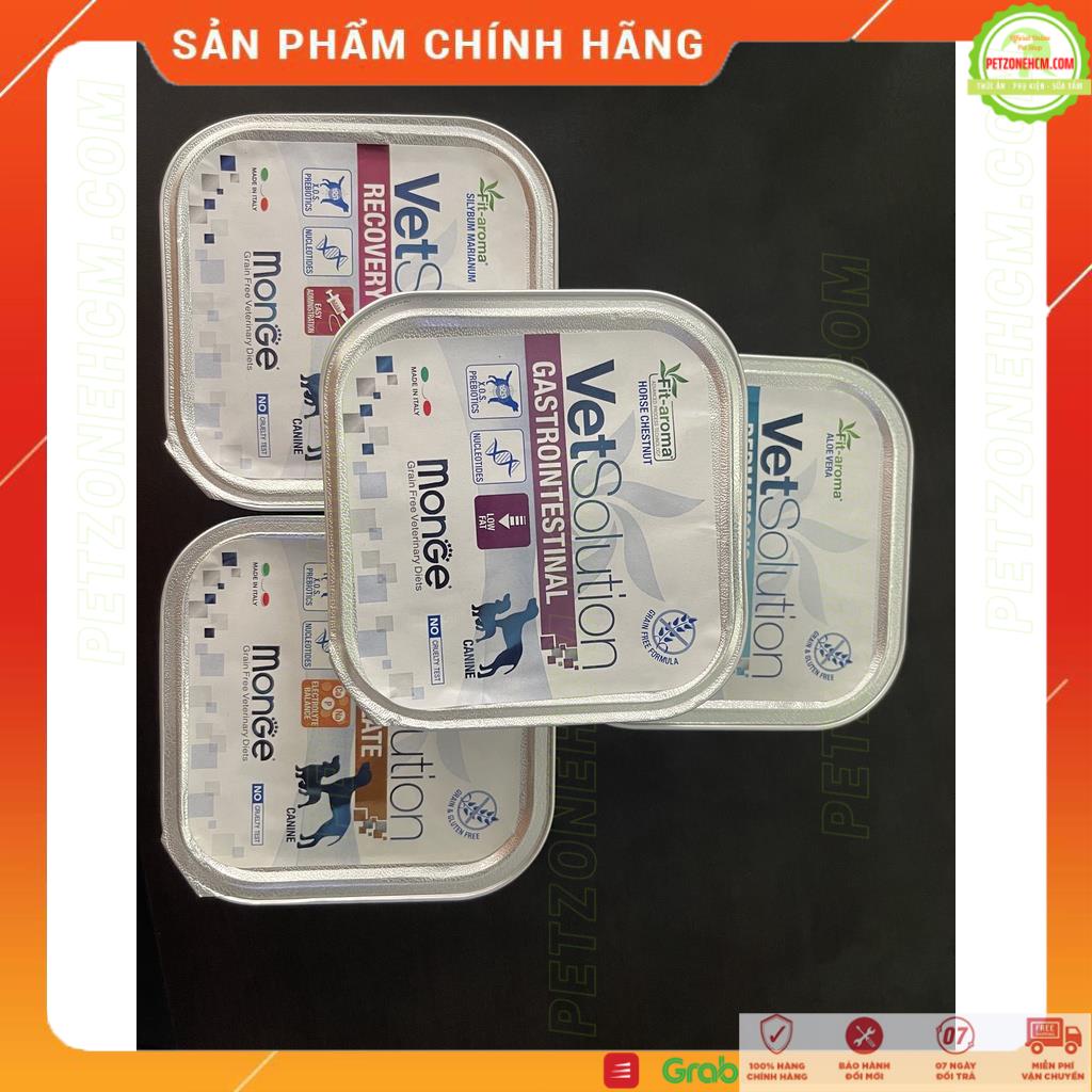 Pate Monge VetSolution Gastrointestinal hỗ trợ tiêu hóa cho chó 150g